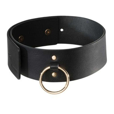 Collana bondage vegana regolabile con guinzaglio - Look audace e seducente
